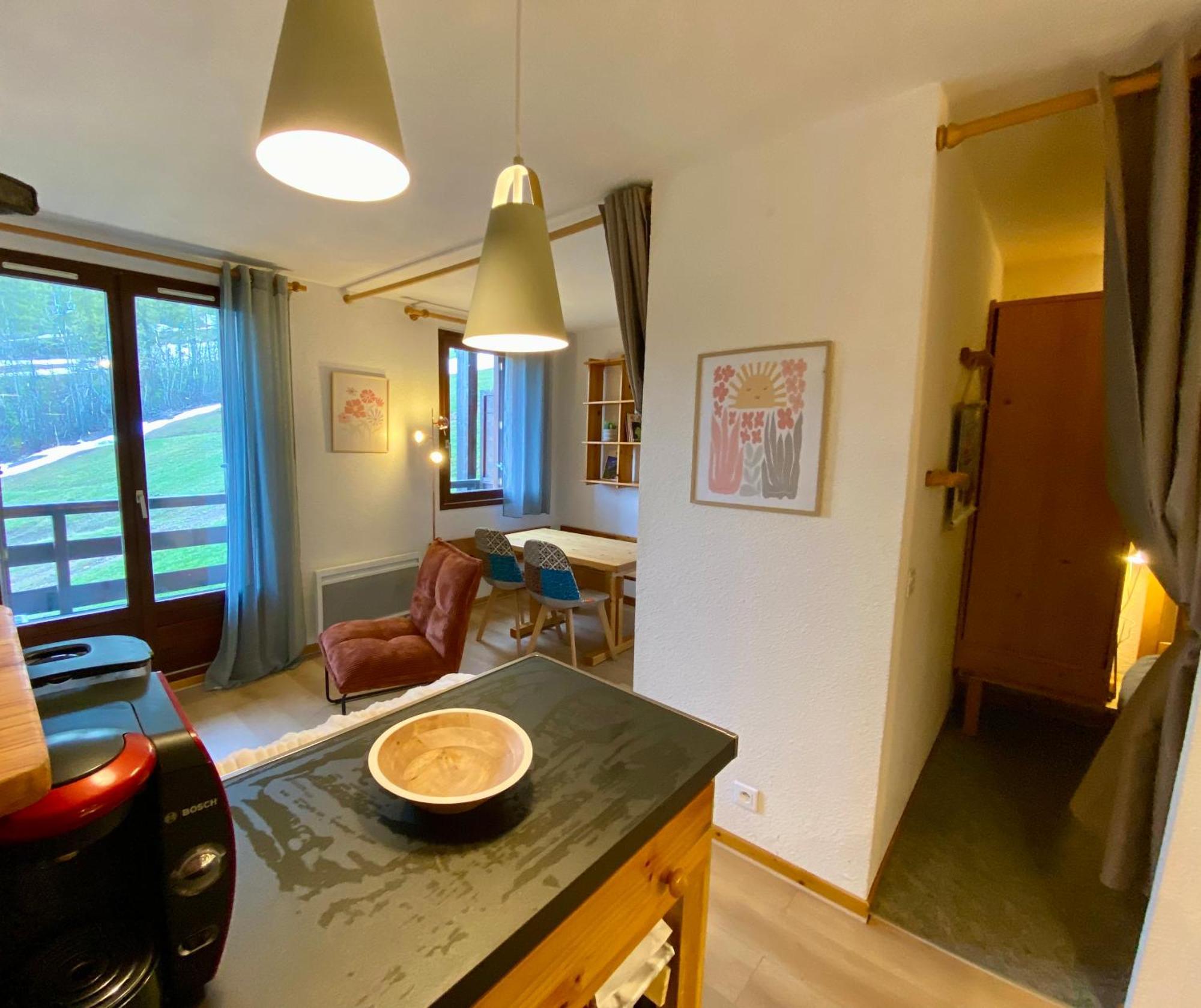 Appartement Au Pied Des Pistes Puy-Saint-Vincent Ngoại thất bức ảnh